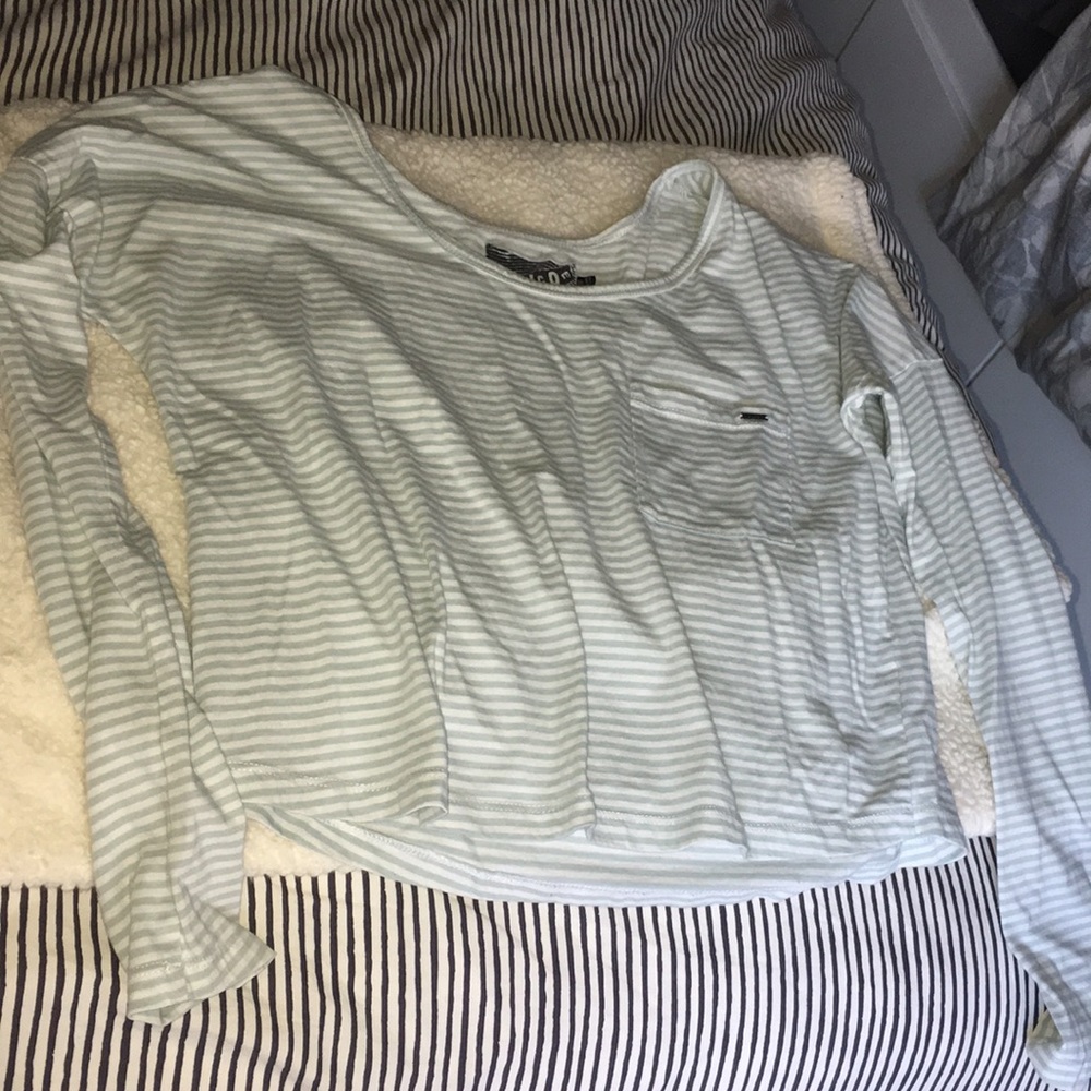 Volcom Long Sleeve Crop Top